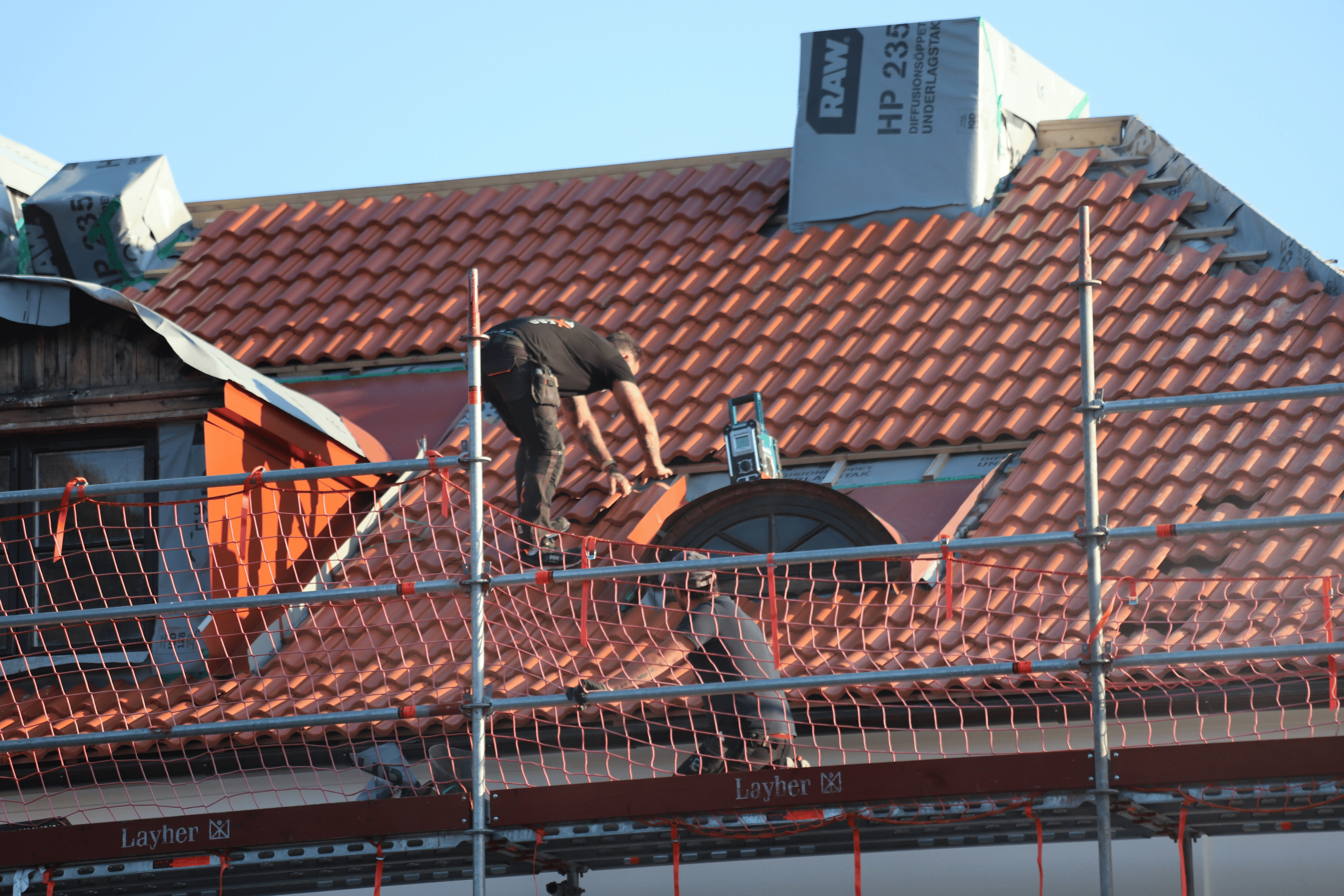 Roof repair project — Dallas, TX