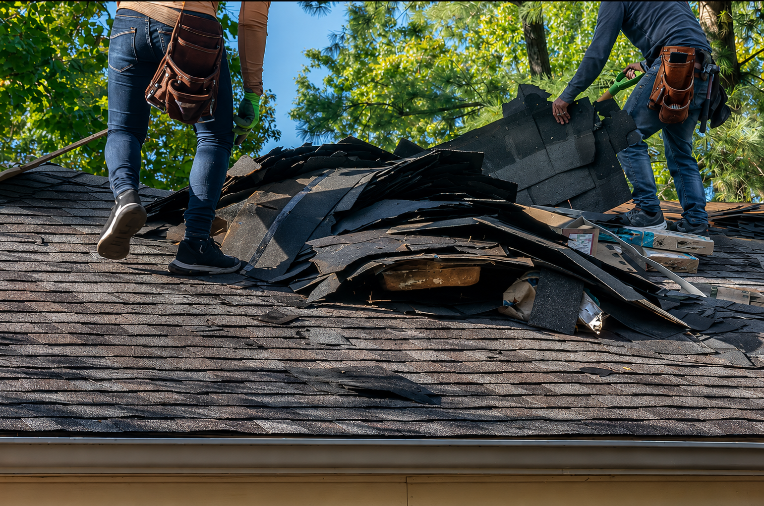 Storm damage repair — Dallas, TX